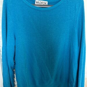 Wildfox Blue Women's Sweater
